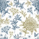 Navy Pom Poms Petite Lucite Trinket Tray Image 2 of 2